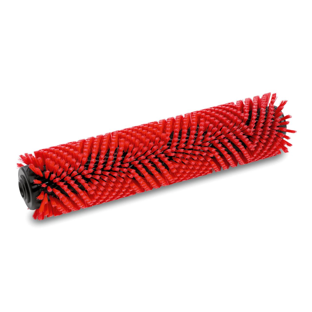 Walzenbürste, mittel, rot, 550 mm - BR 55/40