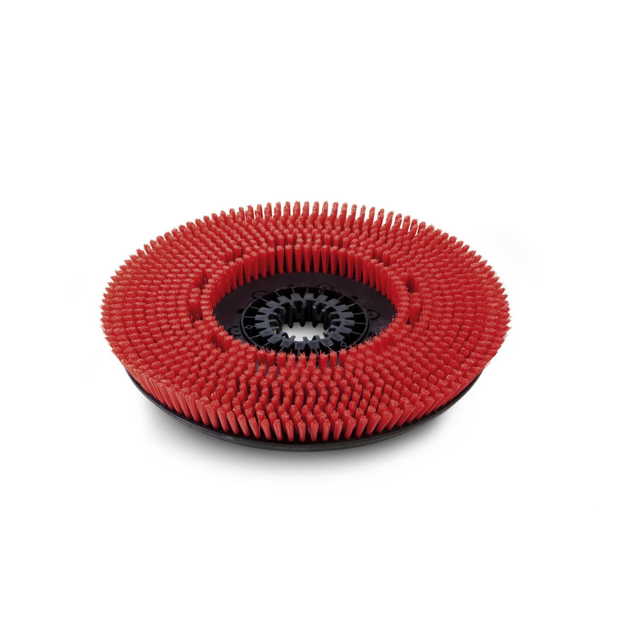 Scheibenbürste, mittel, rot, 550 mm