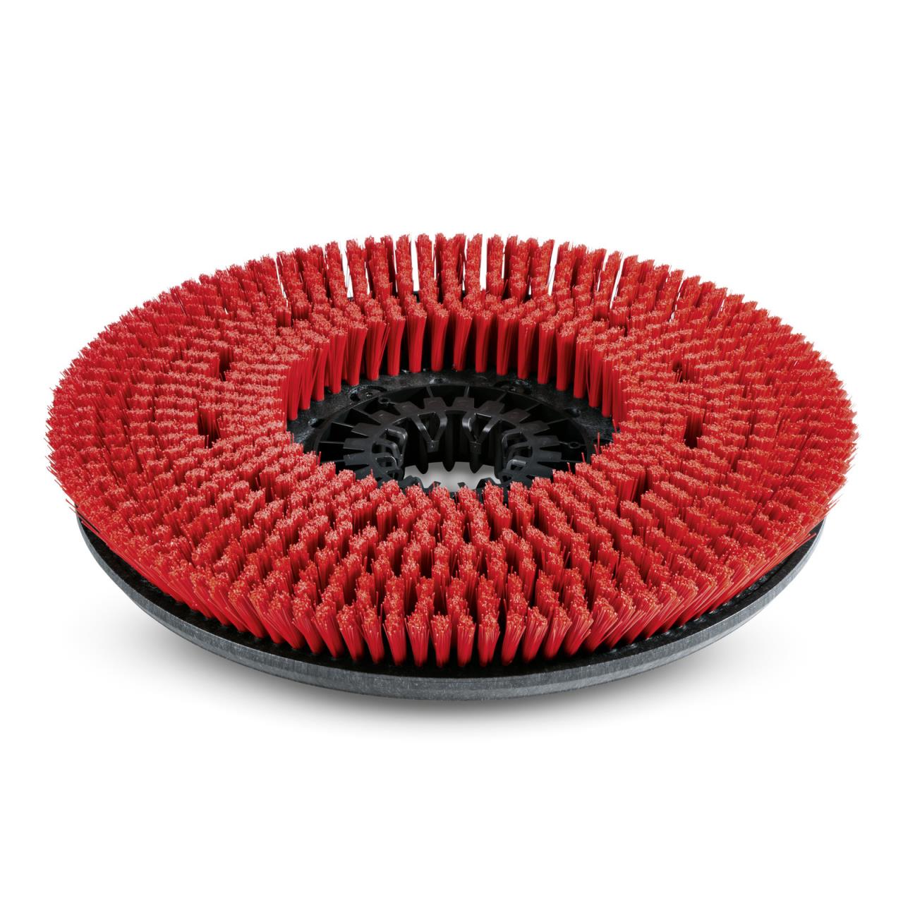 Scheibenbürste, mittel, rot, 385 mm